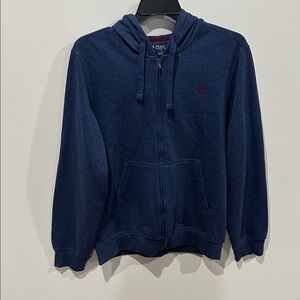 U.S. Polo Assn. Men's Everyday Full Zip Fleece Hoodie L